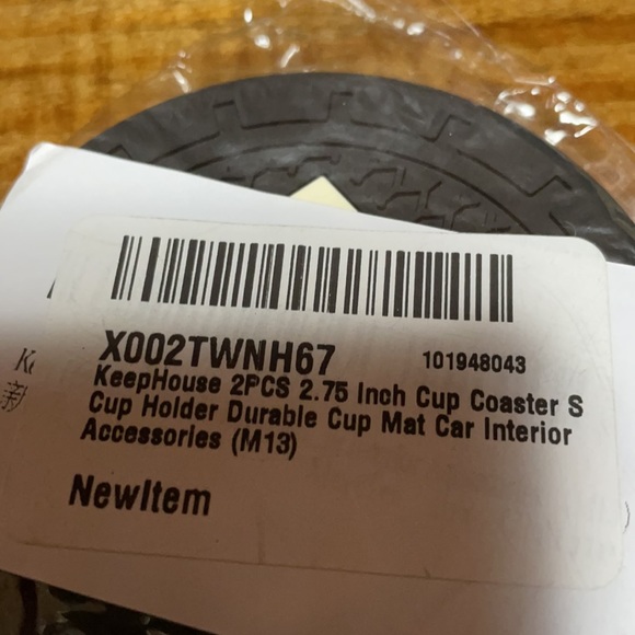 Tampa Bay Auto coasters set of 2 rubber - Picture 2 of 2